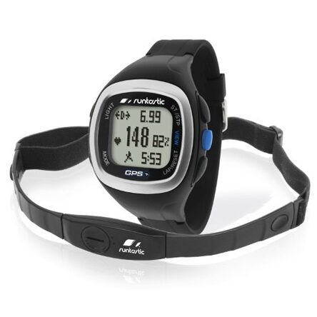 Runtastic Montre de sport GPS avec moniteur de fréquence cardiaque