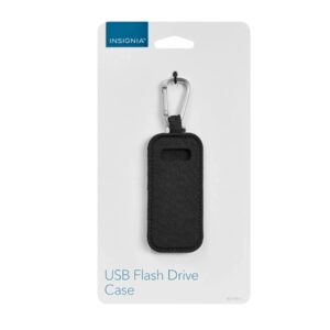 Insignia™ - USB Flash Drive Case - Black