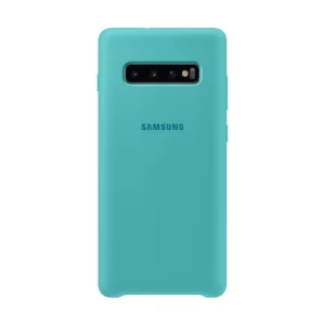 Blue Silicone Cover pour Samsung S10